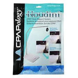 Houdini™ CPAP mask and hose support system